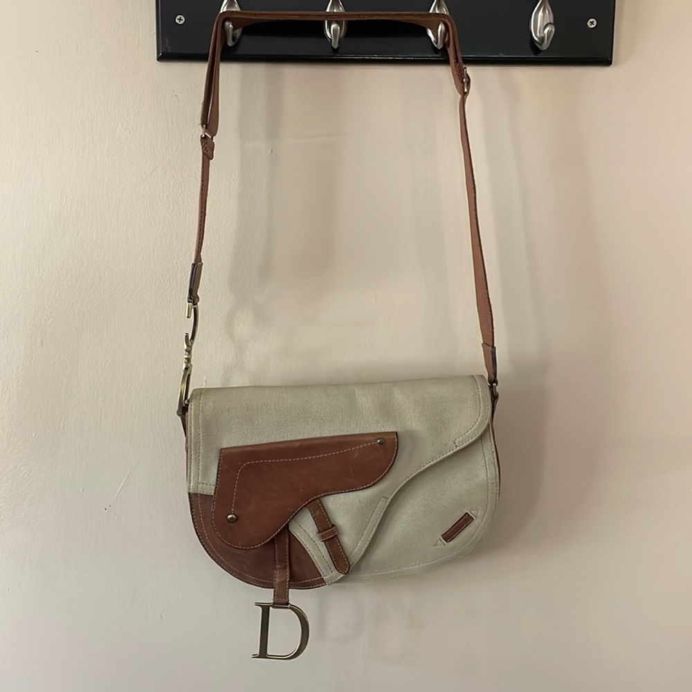 Christian Dior saddle messenger bag
